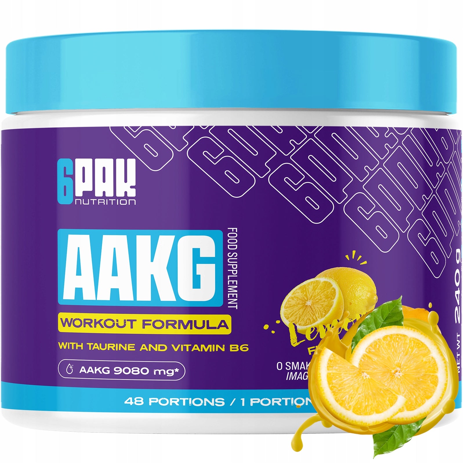 AAKG Premium UP TO 48 SERVINGS Strong Pre-Workout L-Arginine MUSCLE PUMP