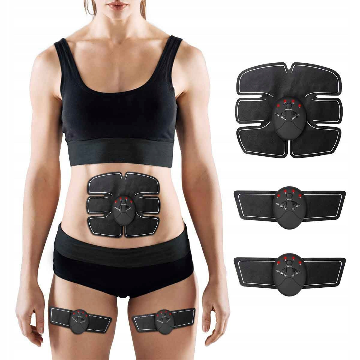 ABDOMINAL AND SHOULDER MUSCLE ELECTROSTIMULATOR