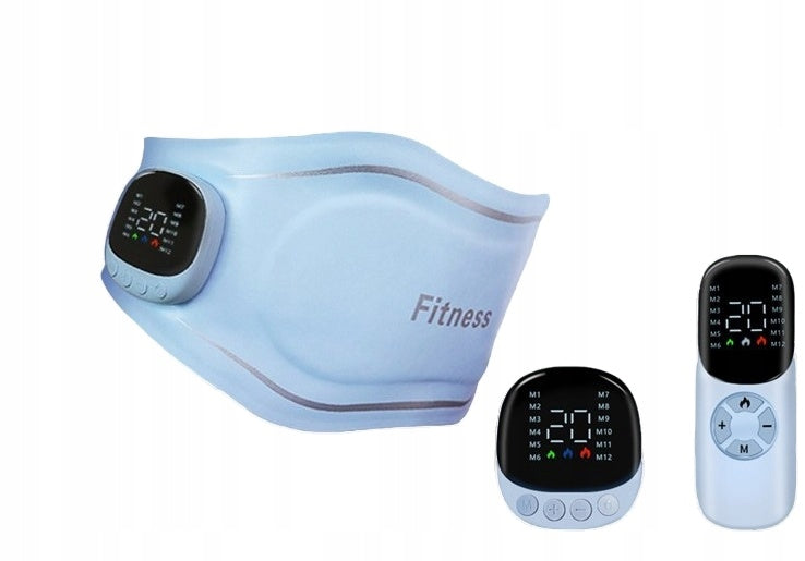 ABDOMINAL AND WAIST MASSAGE BELT EMS TENS WITH HEATING AND RED LIGHT Manufacturer code GS-1302