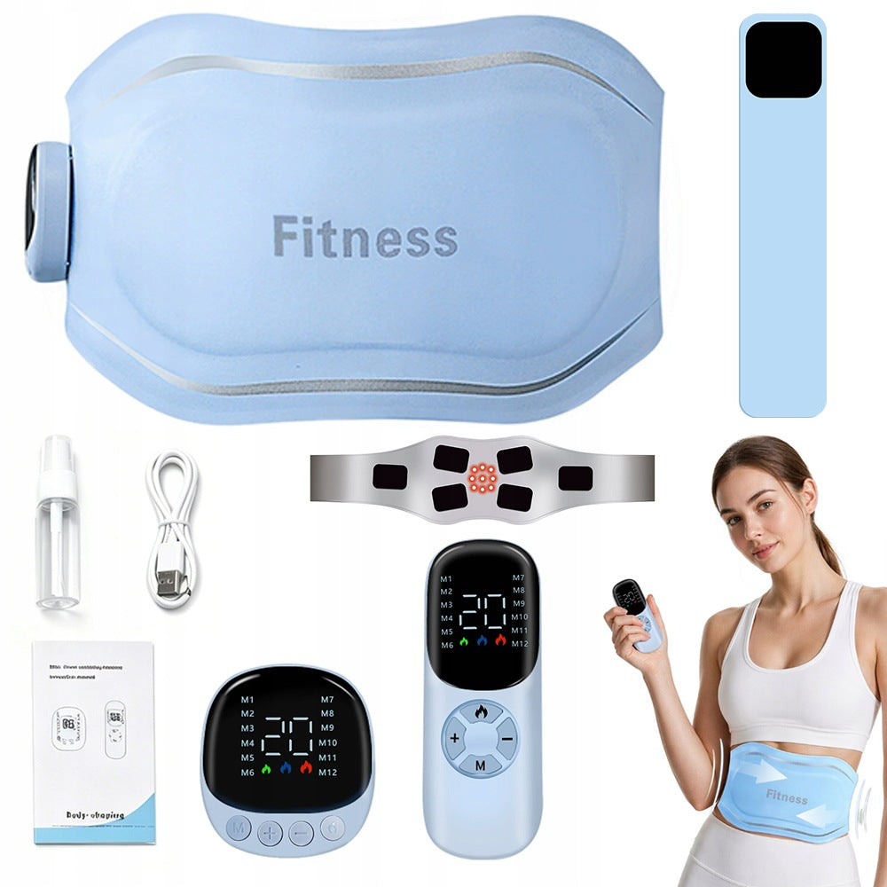 ABDOMINAL AND WAIST MASSAGE BELT WITH HEATING AND RED LIGHT Brand no brand