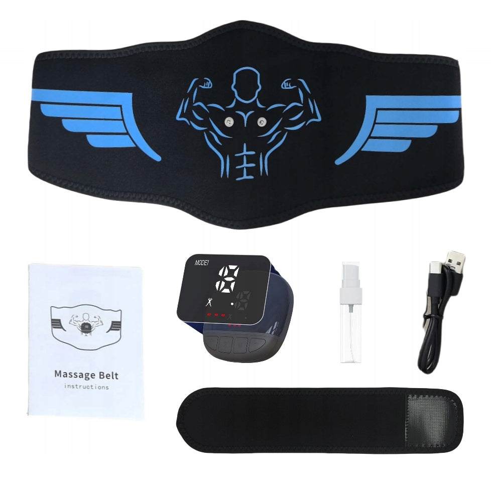 ABDOMINAL ELECTROSTIMULATOR EMS 10 MODES SLIMMING BELT Manufacturer code QUAN-1