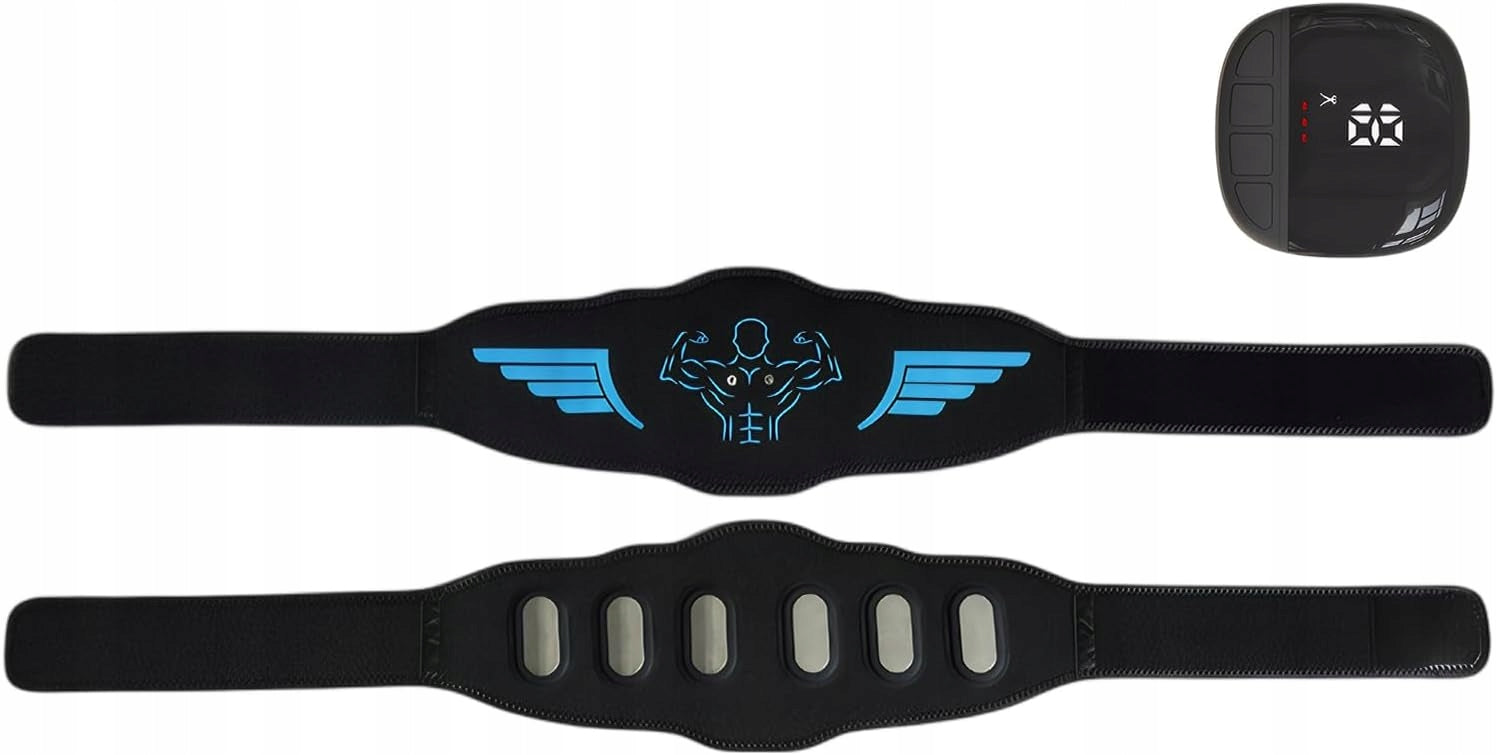 ABDOMINAL ELECTROSTIMULATOR EMS 10 MODES SLIMMING BELT Packaging status original