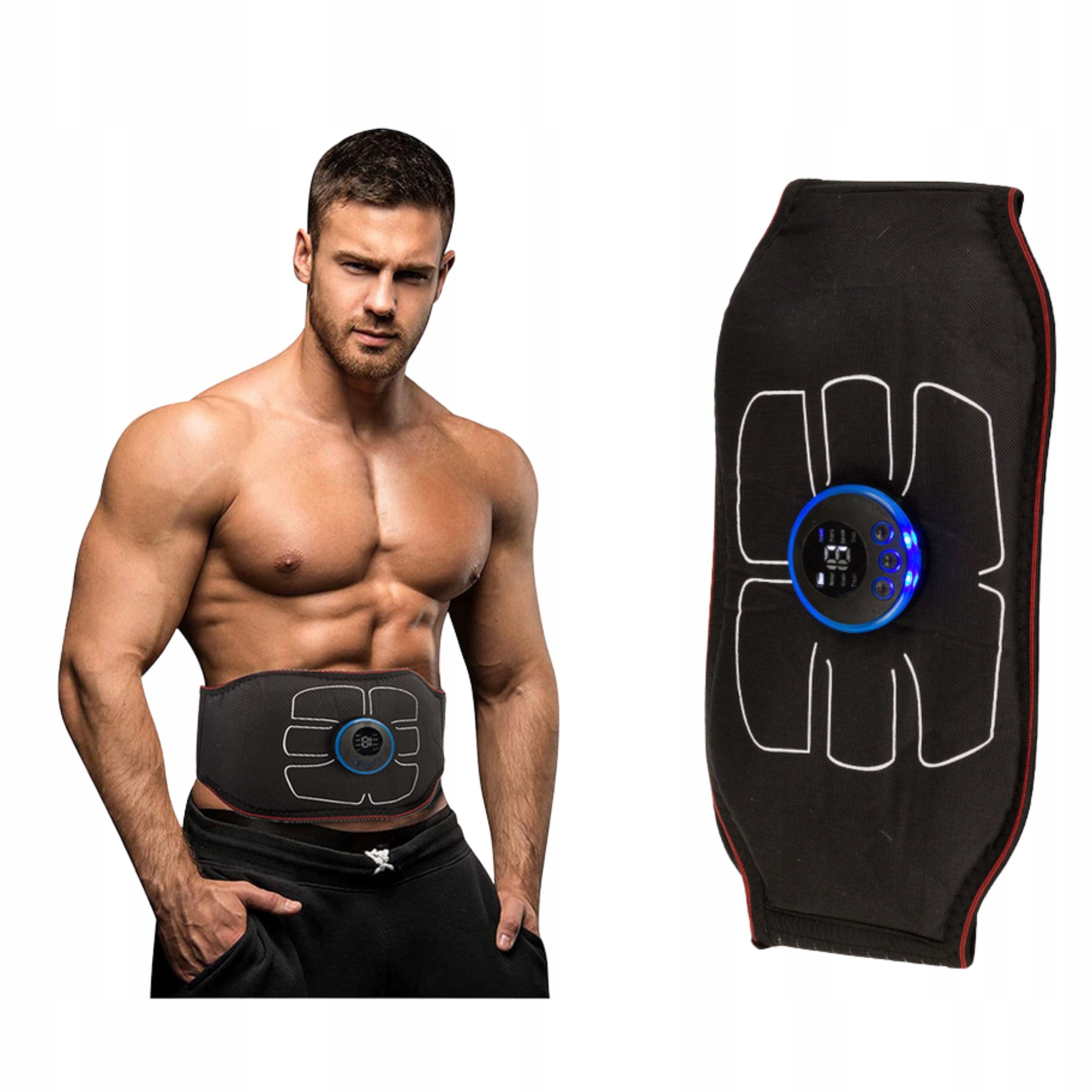 ABDOMINAL MUSCLE ELECTROSTIMULATOR BELT SLIMMING MASSAGE EMS STIMULATOR S/M Brand no brand