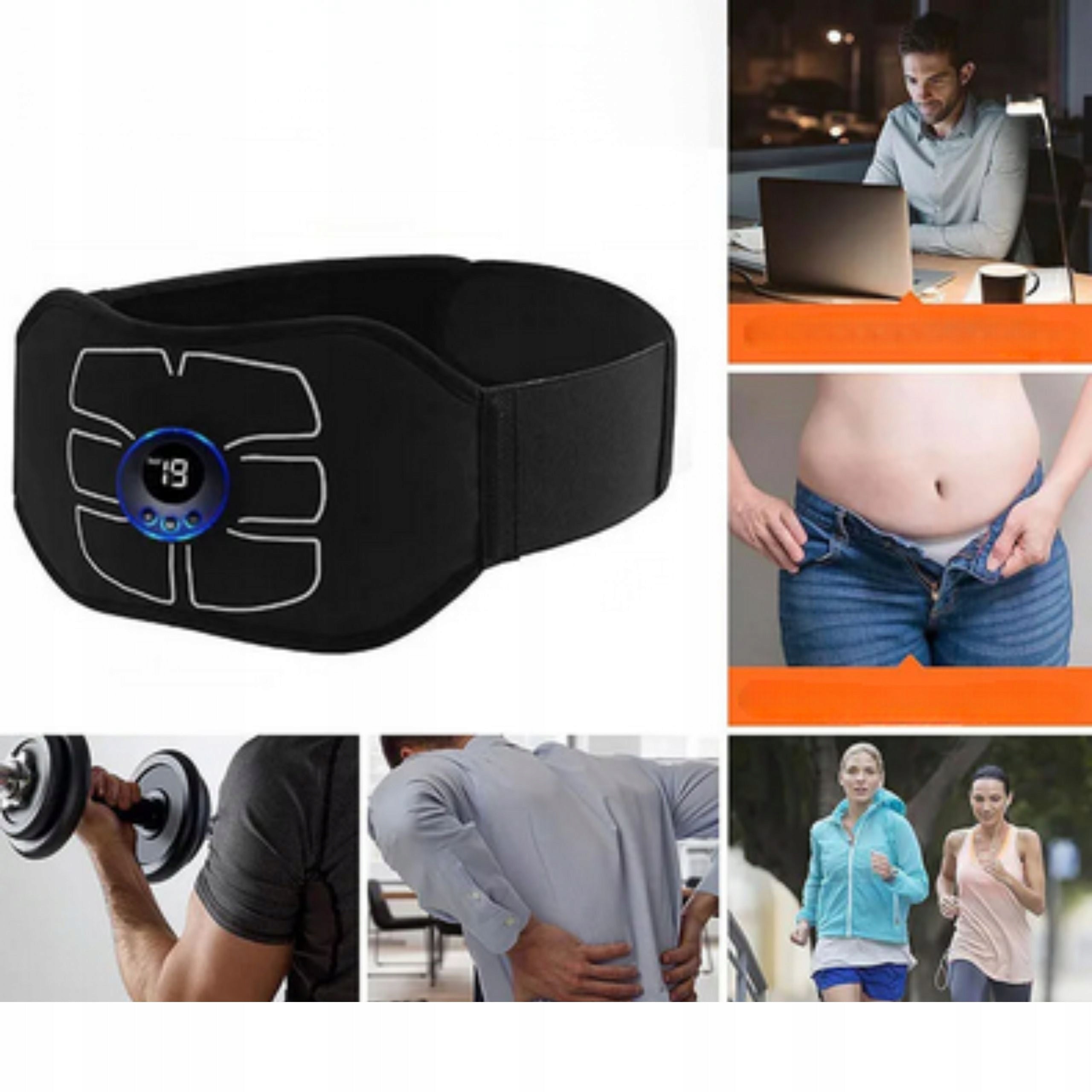 ABDOMINAL MUSCLE ELECTROSTIMULATOR BELT SLIMMING MASSAGE EMS STIMULATOR S/M Size universal