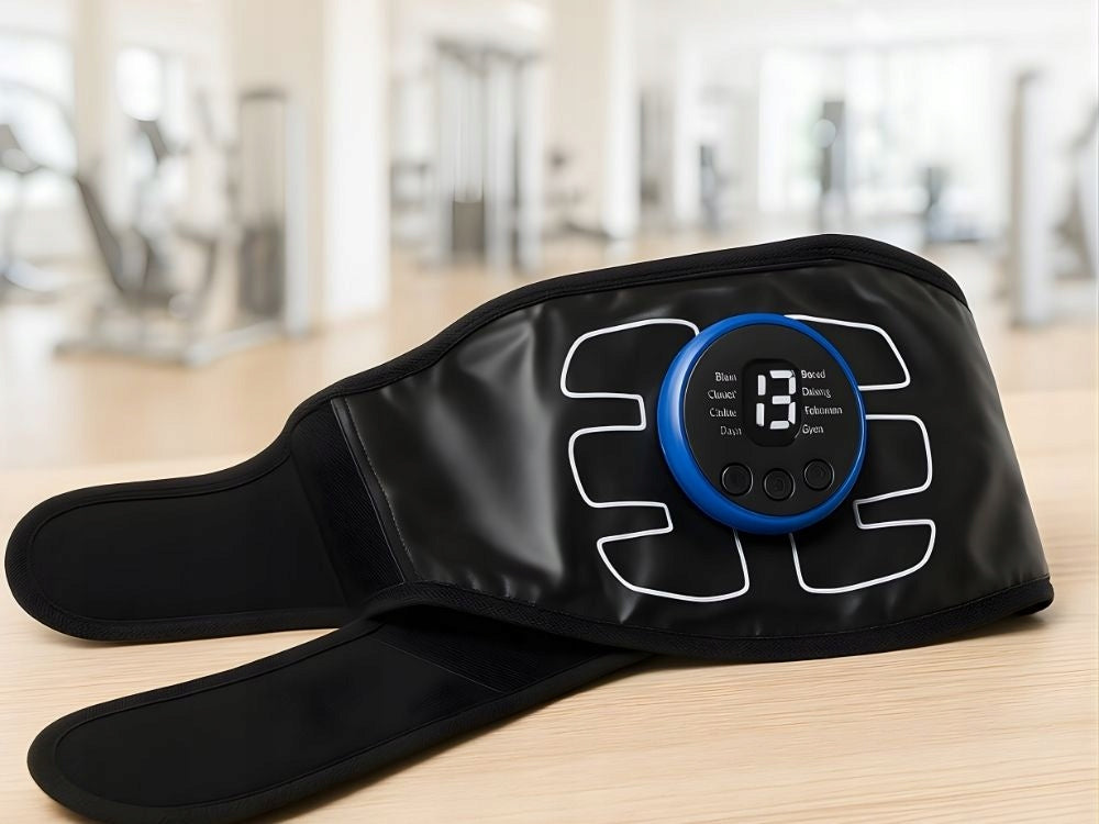 ABDOMINAL MUSCLE ELECTROSTIMULATOR BELT SLIMMING MASSAGER EMS STIMULATOR Brand Verk Group