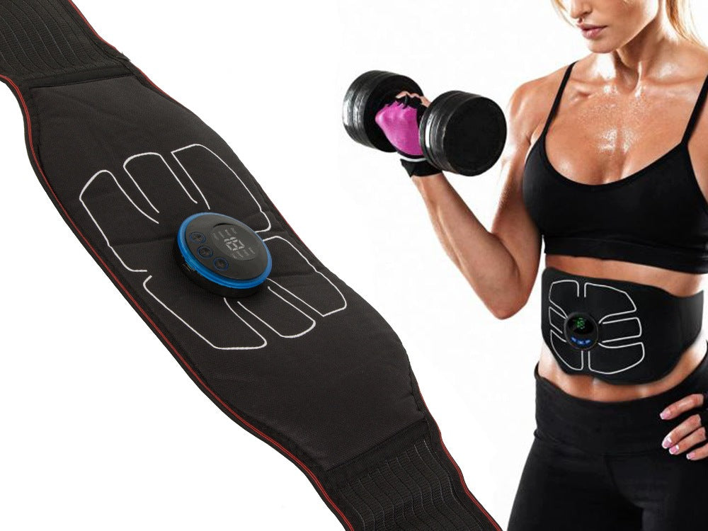ABDOMINAL MUSCLE ELECTROSTIMULATOR BELT SLIMMING MASSAGER EMS STIMULATOR