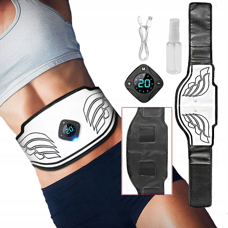 ABDOMINAL MUSCLE ELECTROSTIMULATOR EMS 12 MODES SLIMMING BELT Manufacturer code UCUIWOOS2