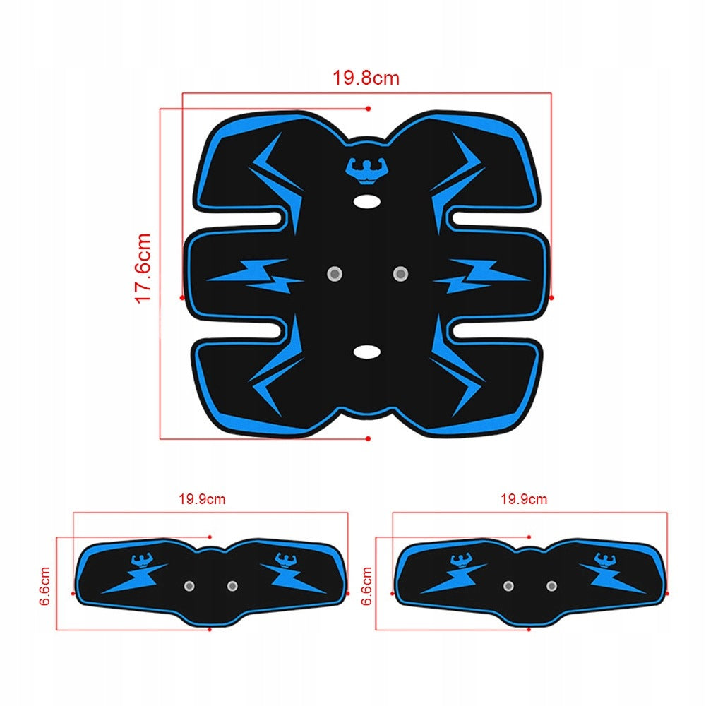 ABDOMINAL MUSCLE ELECTROSTIMULATOR EMS 6 MODES SLIMMING BELT Brand no brand