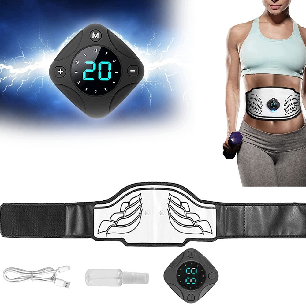 ABDOMINAL MUSCLE ELECTROSTIMULATOR EMS SLIMMING BELT HEATING
