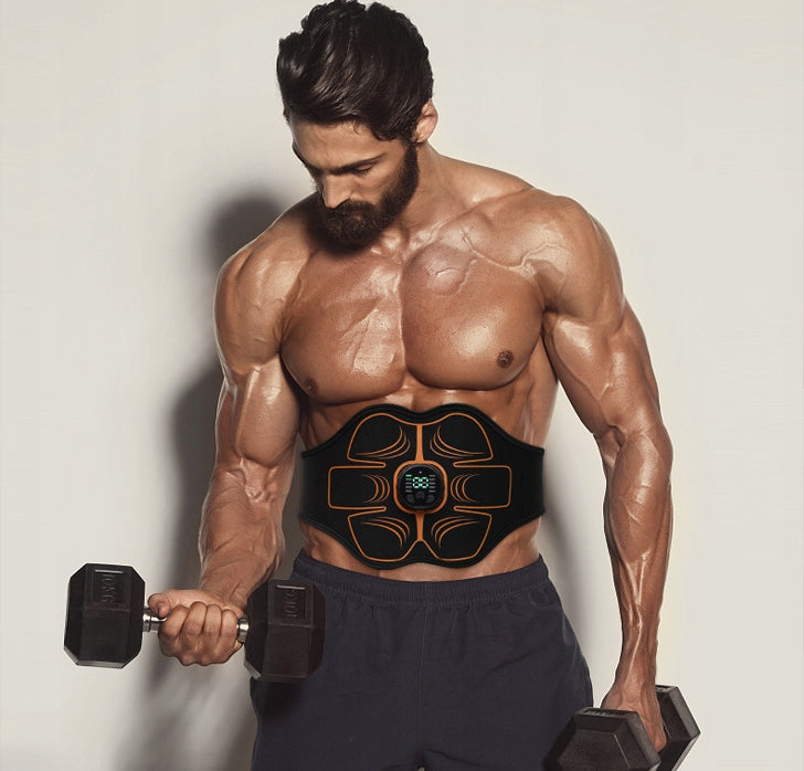 ABDOMINAL MUSCLE ELECTROSTIMULATOR MASSAGE EMS SLIMMING BELT SLIMMING Manufacturer code All-in-OneMart(ELEKTROSTYMULATOR MIĘŚNI)