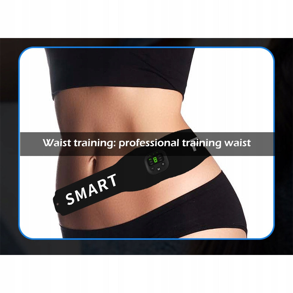 ABDOMINAL MUSCLE STIMULATOR SLIMMING BELT Number of intensity levels 15