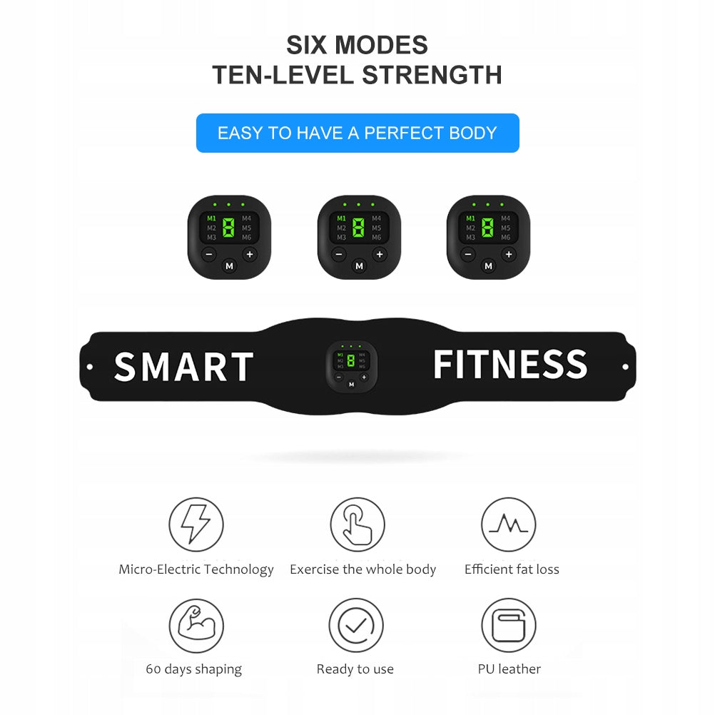 ABDOMINAL MUSCLE STIMULATOR SLIMMING BELT Size universal