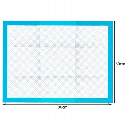 ABSORBENT HYGIENE PADS 90X60 pee learning MATS 50pcs for CAT DOGS EAN (GTIN) 5906301401513