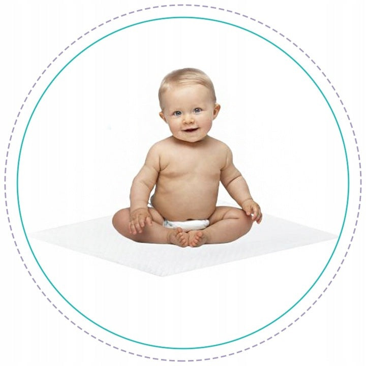 ABSORBENT HYGIENE PADS FOR CHILDREN LILLA 60x90 STRONG FOR BED 50 PCS Manufacturer code PODKŁADY CHŁONNE HIGIENICZNE 60x90 LILLA