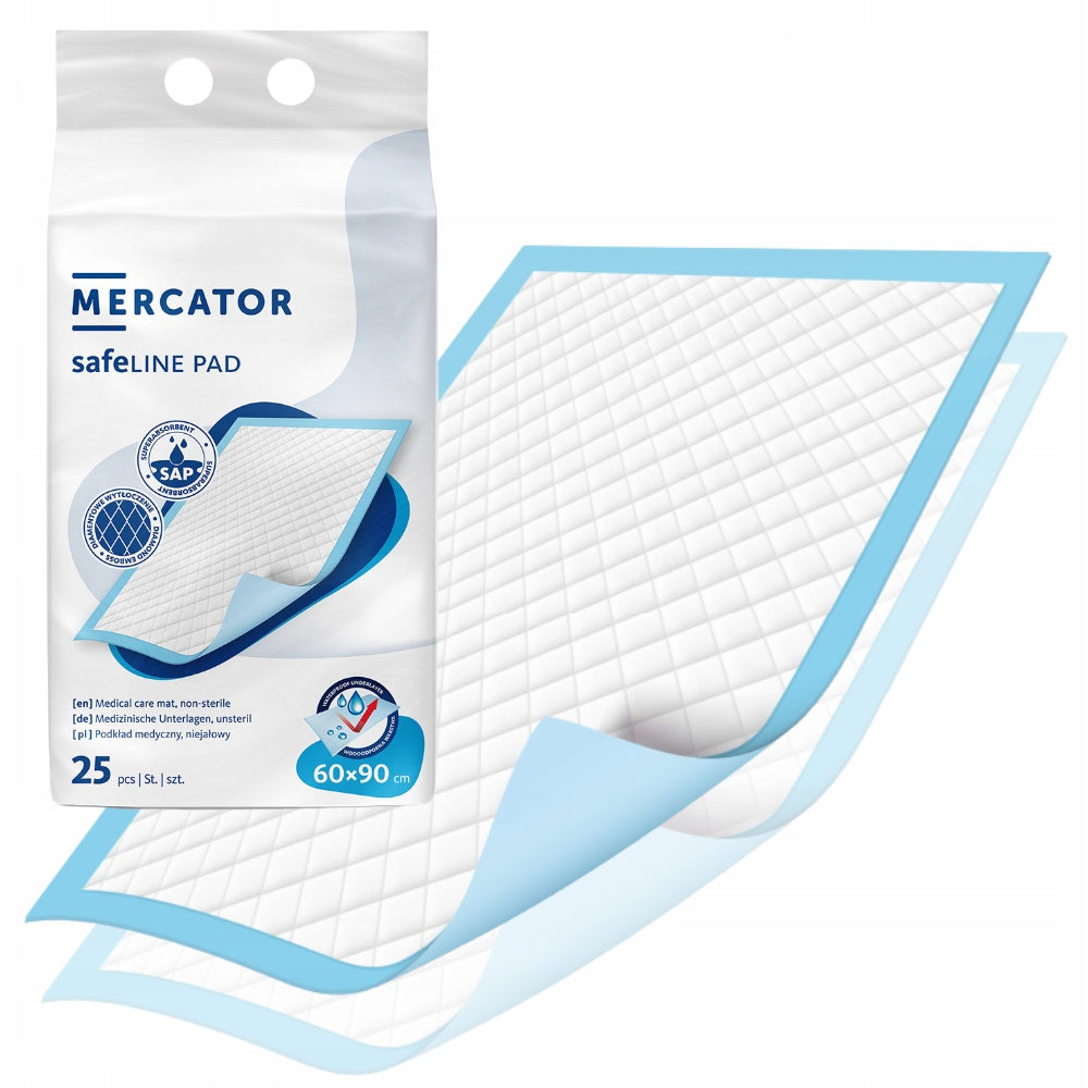 ABSORBENT Hygienic PRIMERS 1168 ml, 60x90cm with absorption layer 25 pcs