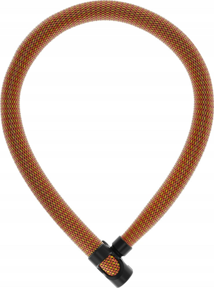 ABUS Steel Cable IVERA Cable 7210 /85 /sl8/ Sparkling orange Color red
