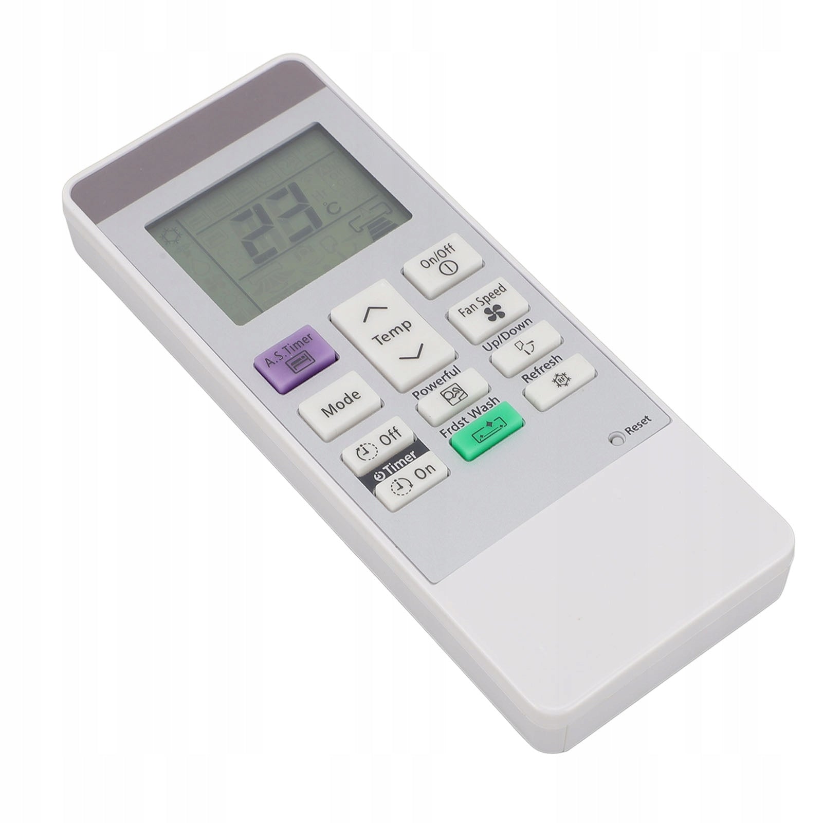 AC remote control, air conditioner remote control with full ABS access to Manufacturer code AG250827055177