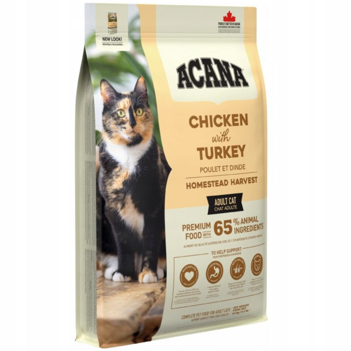 ACANA Dry cat food Homestead harvest chicken and turkey 4.5kg