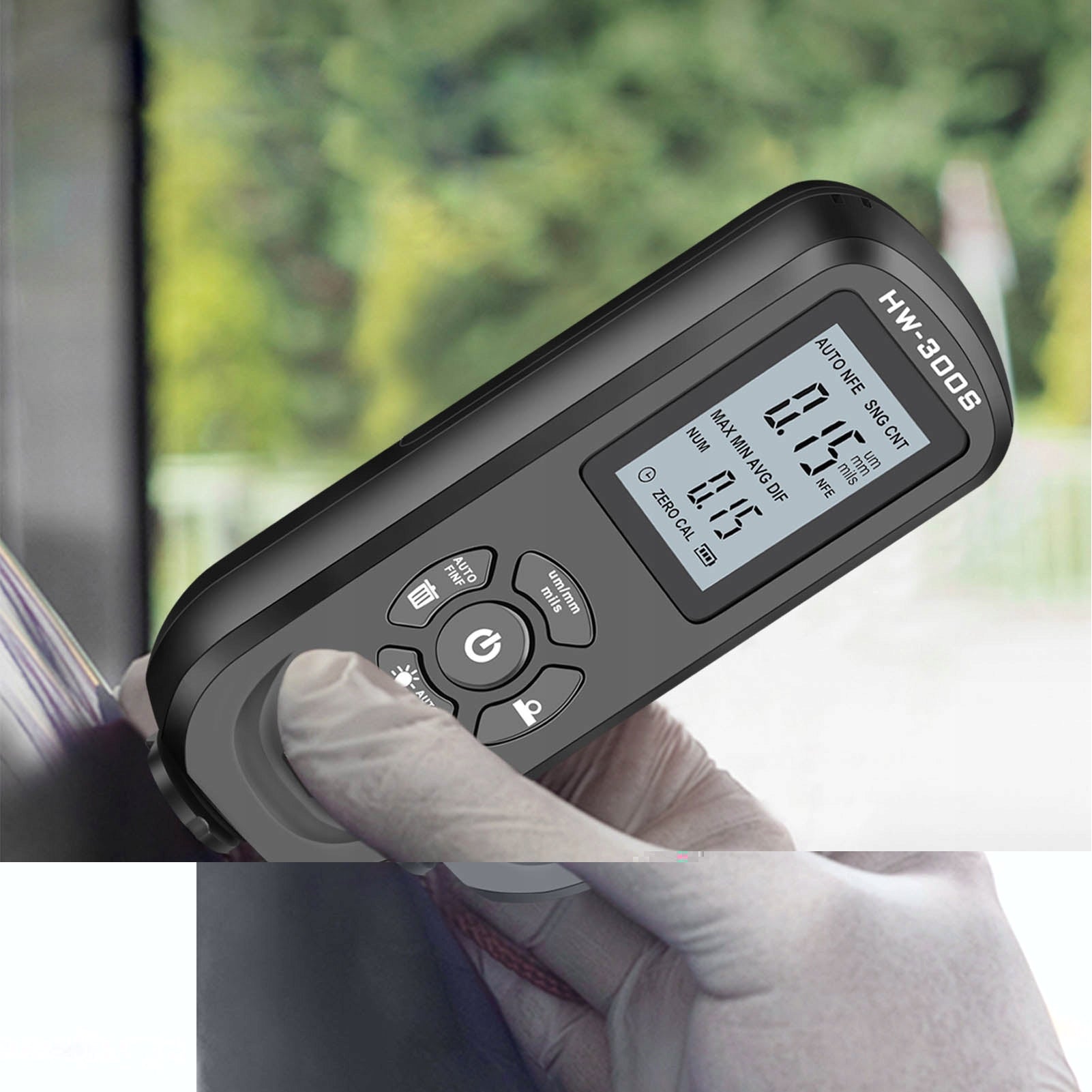 ACCURATE PAINT THICKNESS GAUGE TESTER PROBE WITH DISPLAY LCD 0~2000UM EAN (GTIN) 0062168362543