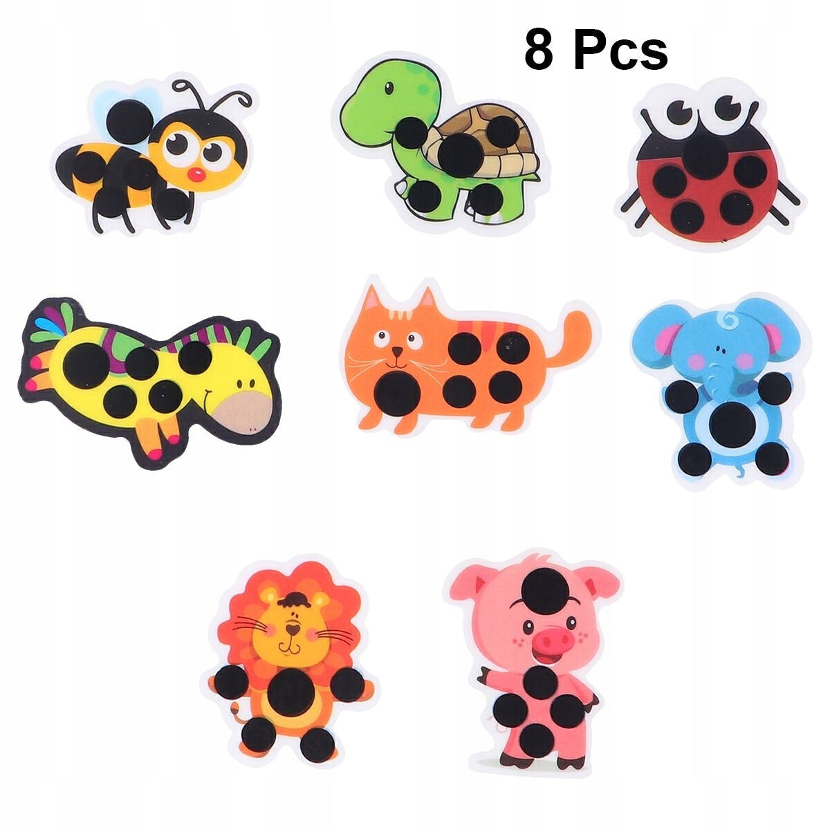 ACCURATE THERMOMETER FOREHEAD THERMOMETER STICKER 8 PCS