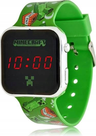 ACCUTIME MINECRAFT LED DIGITAL WATCH for Minecraft fan Packaging status original
