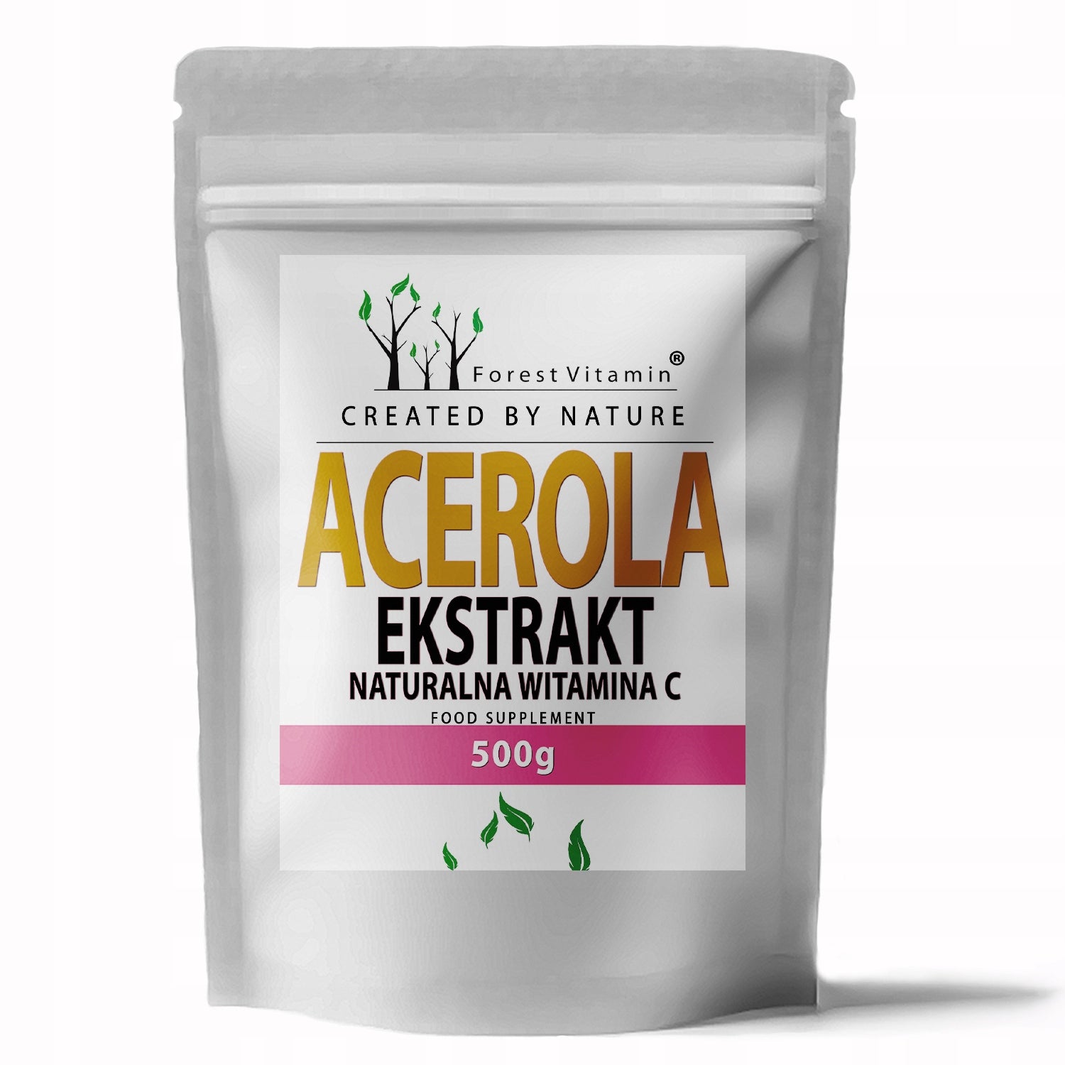 ACEROLA POWDER 500g NATURAL VITAMIN C STRONG PURE VEGE