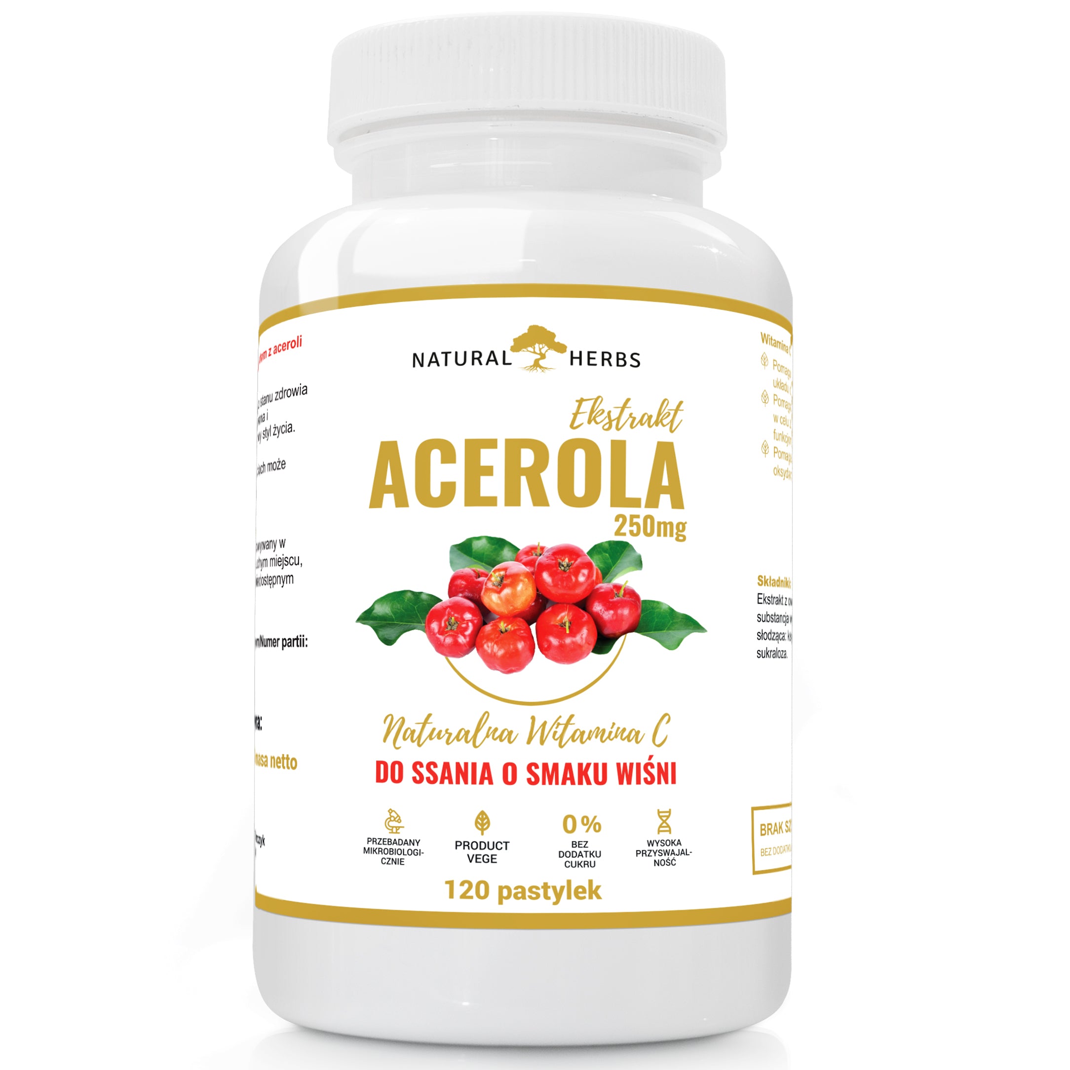 ACEROLA for sucking strengthens RESISTANCE Alto Pharma 120 lozenges