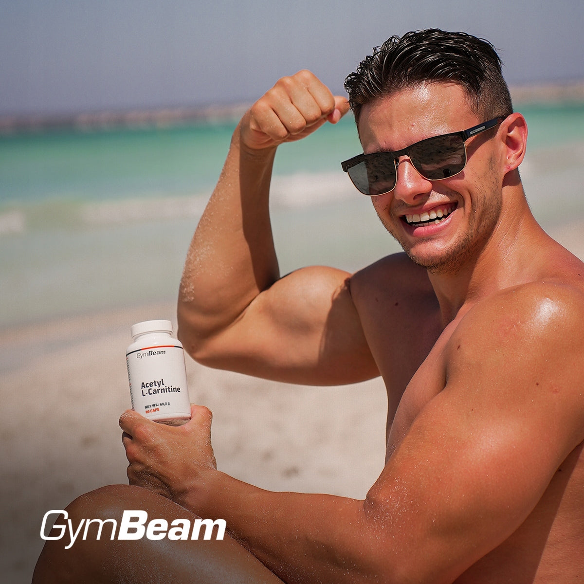 ACETYL L-CARNITINE 500MG FAT BURNER NOOTROPIC - GymBeam 90 kaps Expiration date not specified