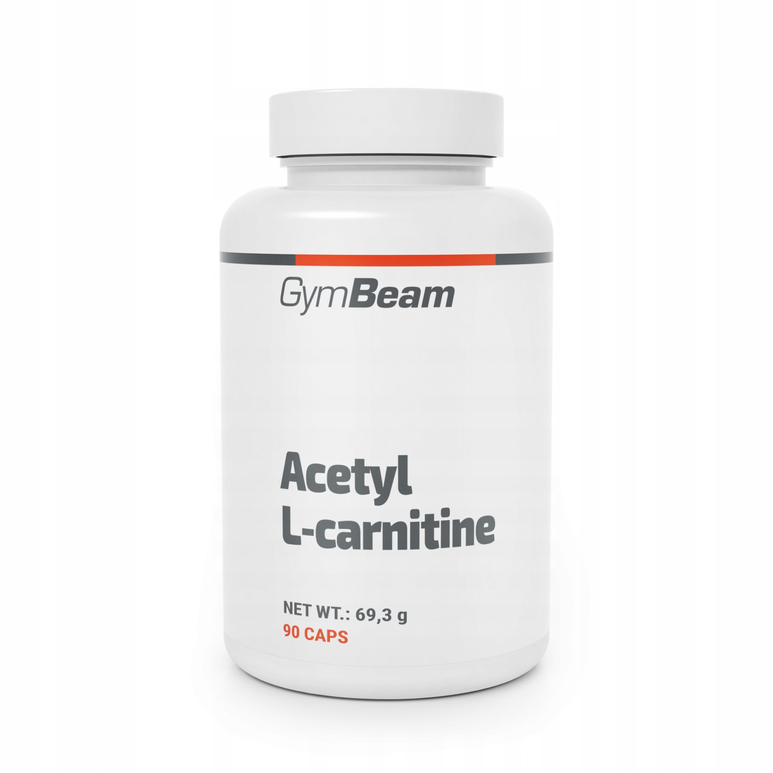 ACETYL L-CARNITINE 500MG FAT BURNER NOOTROPIC - GymBeam 90 kaps