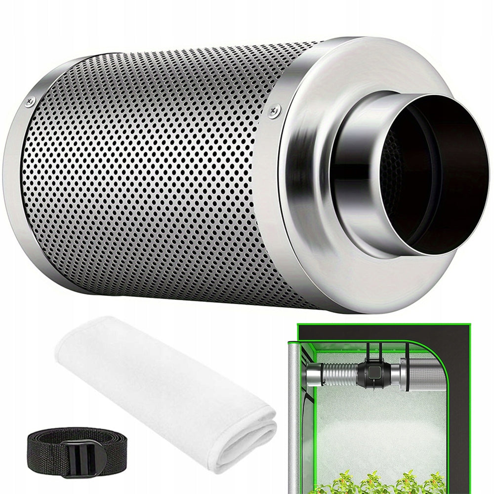 ACTIVATED CARBON CYLINDRICAL AIR FILTER FOR HOME WORKSHOP COMMERCIAL Packaging status original