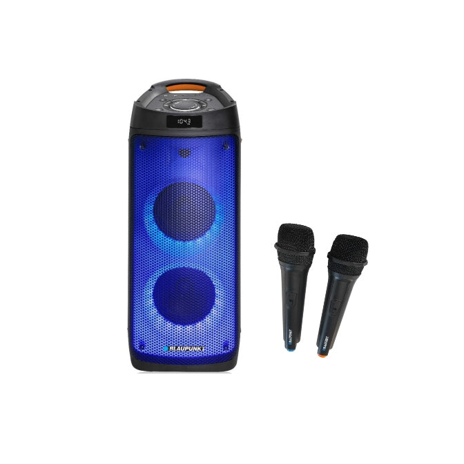 ACTIVE COLUMN BLAUPUNKT PB06DB KARAOKE BT 2x MICROPHONE FM AUX LED FLASH DRIVE Packaging status original