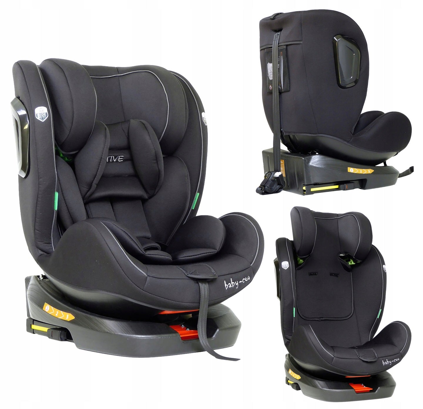 ACTIVE I-SIZE ISOFIX 360°.car seat 40-150cm.