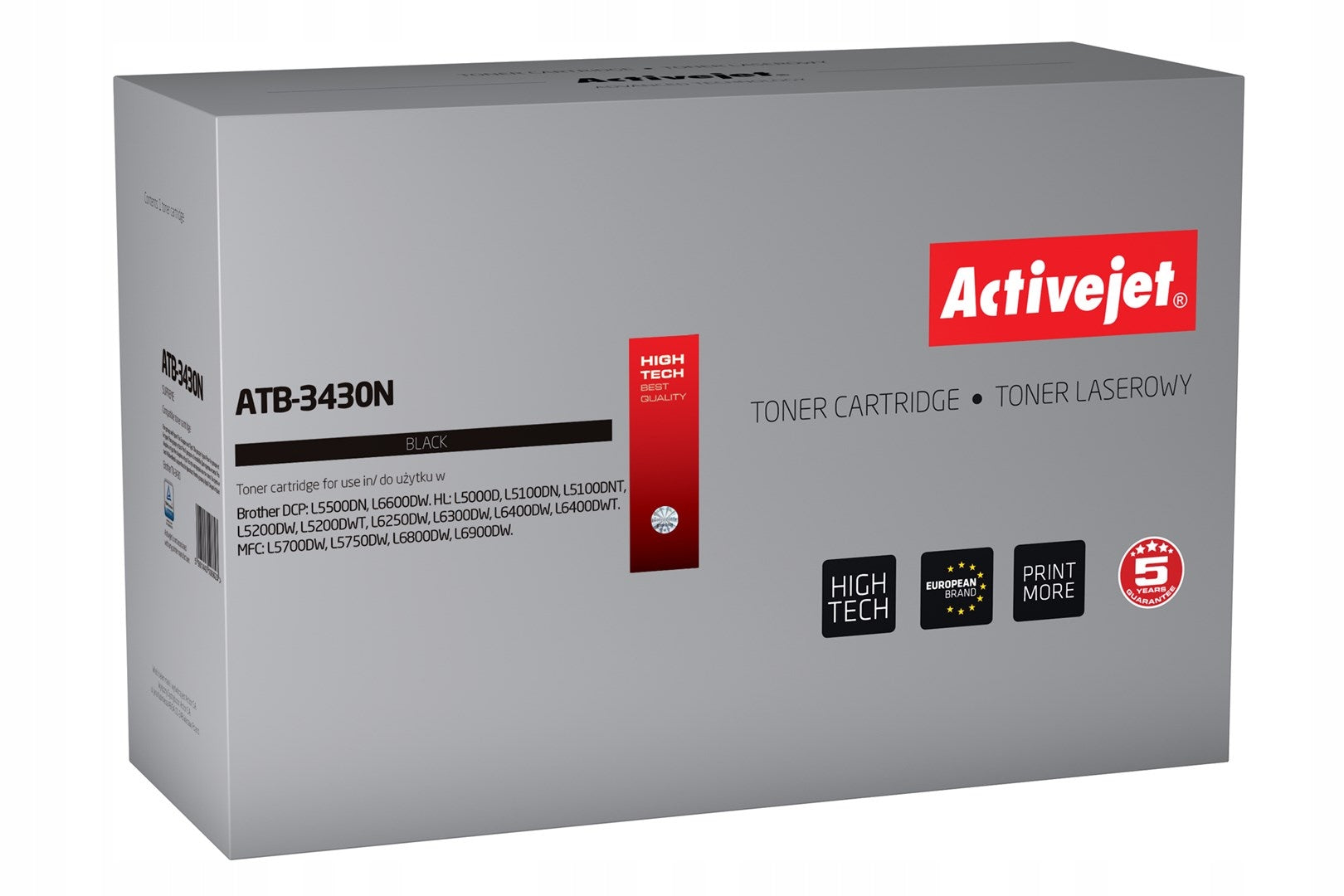 ACTIVEJET BROTHER TONER ATB-3430N TN-3430 3000 pages