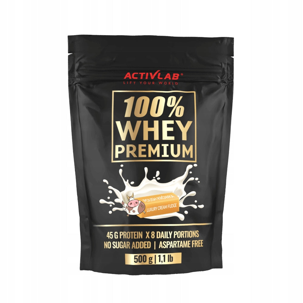 ACTIVLAB 100% WHEY PREMIUM PROTEIN WITHOUT SUGAR MUSCLE MASS POWER FUDGE 500 g
