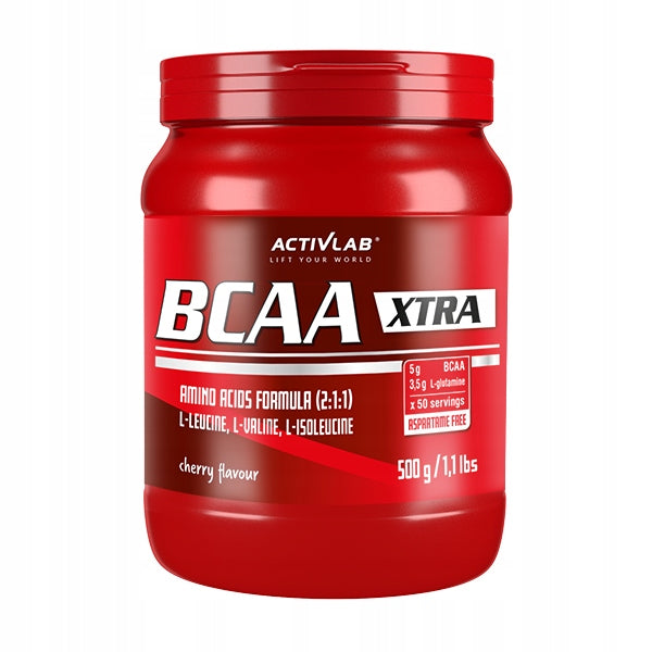 ACTIVLAB BCAA XTRA 500g GLUTAMIA AMINO ACIDS grapefruit