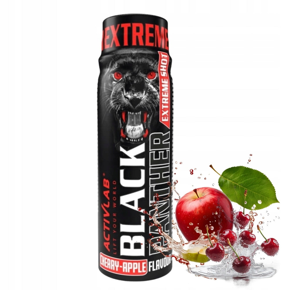 ACTIVLAB BLACK PANTHER EXTREME SHOT 80 ML PRE-WORKOUT, ENERGY, FOCUS