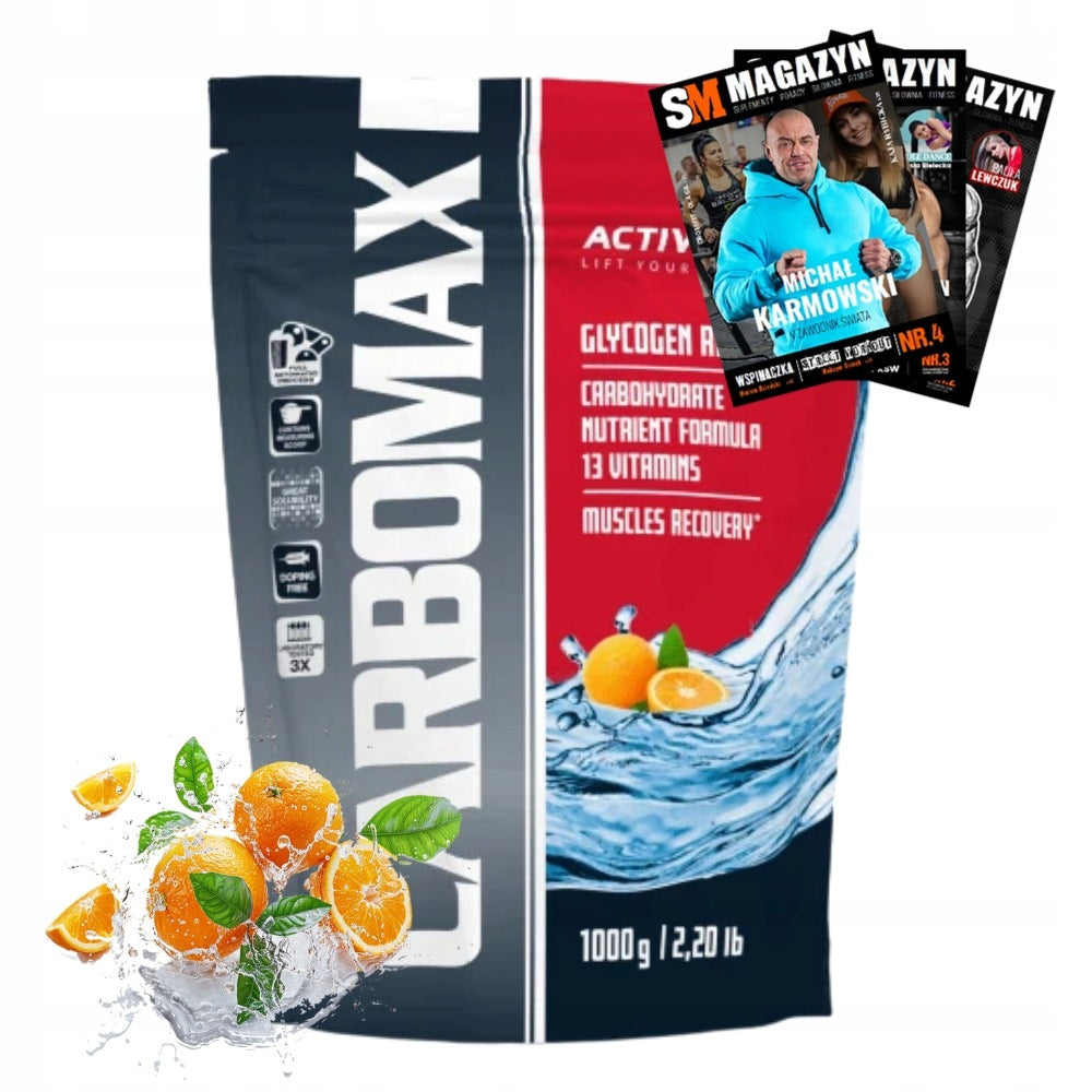ACTIVLAB CARBOMAX ENERGY POWER 1000 g CARBO HYDRATION ELECTROLYTE ENERGY