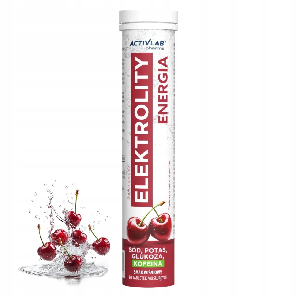 ACTIVLAB ELECTROLYTES ENERGY 20 EFFERVESCENT TABLETS FOR HYDRATION