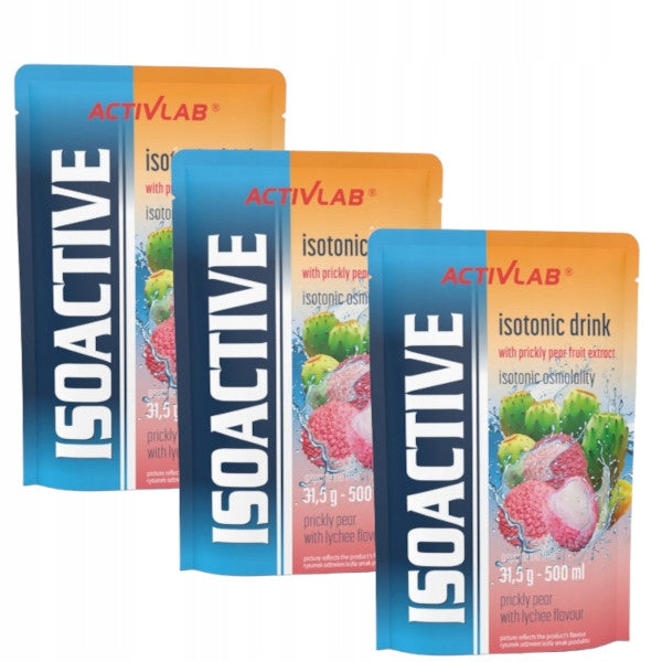 ACTIVLAB ISO ACTIVE 3x31.5 G ISOTONIC DRINK ISO HYDRATION ELECTROLYTES Expiration date at least six months from the date of purchase