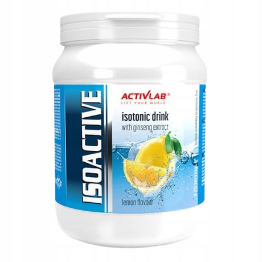 ACTIVLAB ISOACTIVE 630 g – ISOTONIC POWDER FOR HYDRATION FOR ACTIVE PEOPLE Expiration date at least six months from the date of purchase