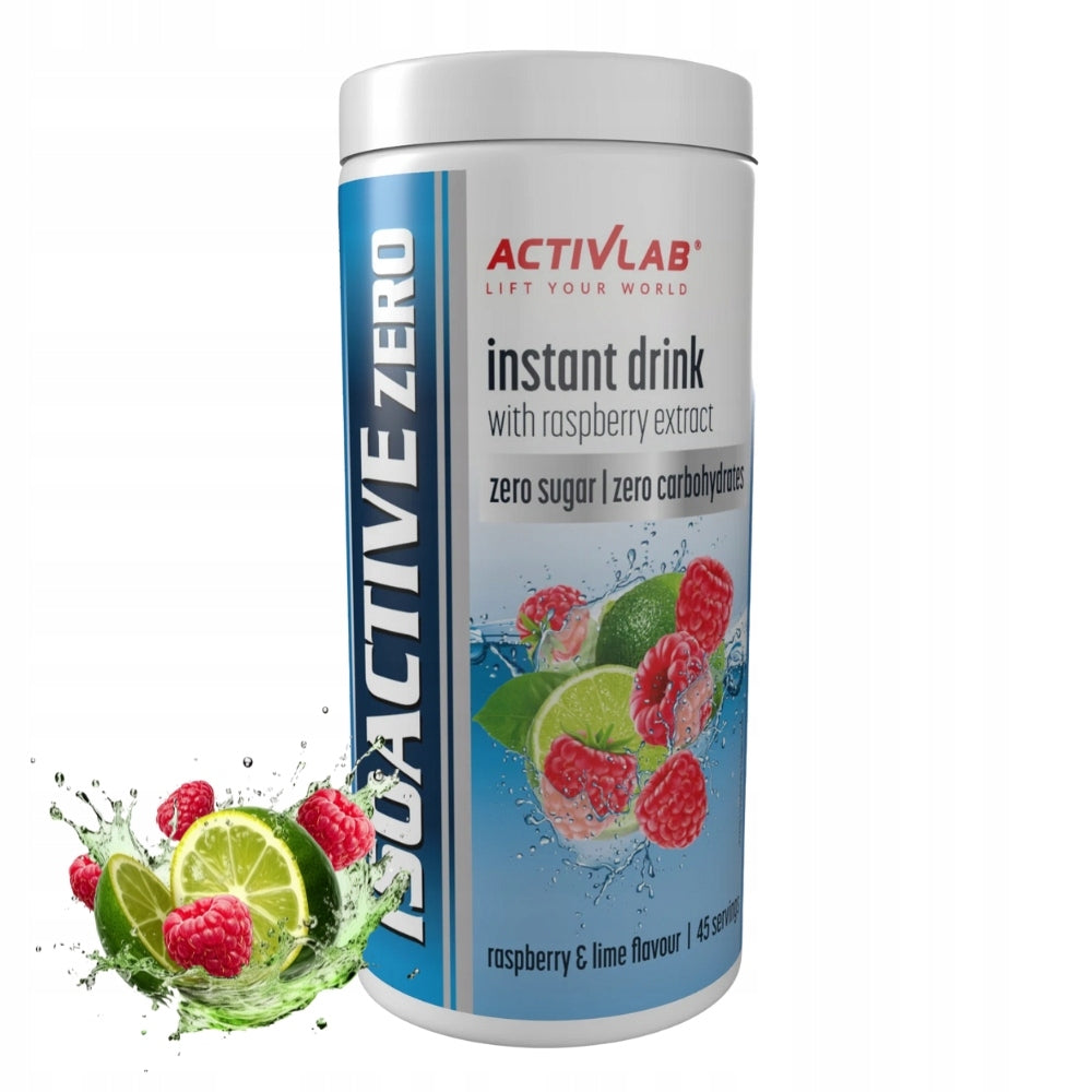 ACTIVLAB ISOACTIVE ZERO 225g ELECTROLYTES HYDRATION ENERGY & STIMULATION