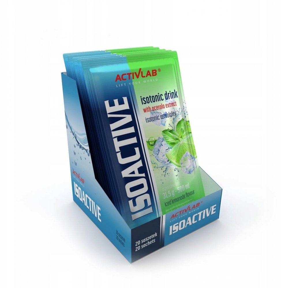 ACTIVLAB IsoActive 20 pcs Isotonic Drink Electrolytes Lemonade Isotonic