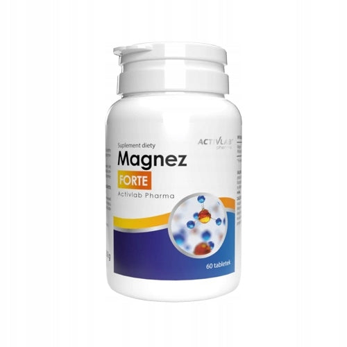 ACTIVLAB MAGNESIUM FORTE 60 TAB BONE MUSCLES TEETH Manufacturer code FR/497