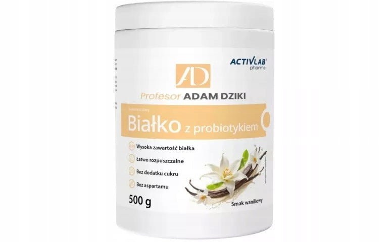 ACTIVLAB PHARMA PROTEIN WITH PROBIOTIC VANILLA - 500 G