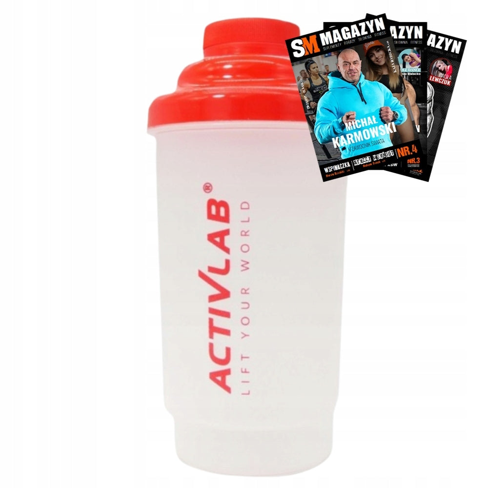 ACTIVLAB SHAKER 600 ml EASY TO WASH FOR MIXING CONDITIONERS FOR TRAINING