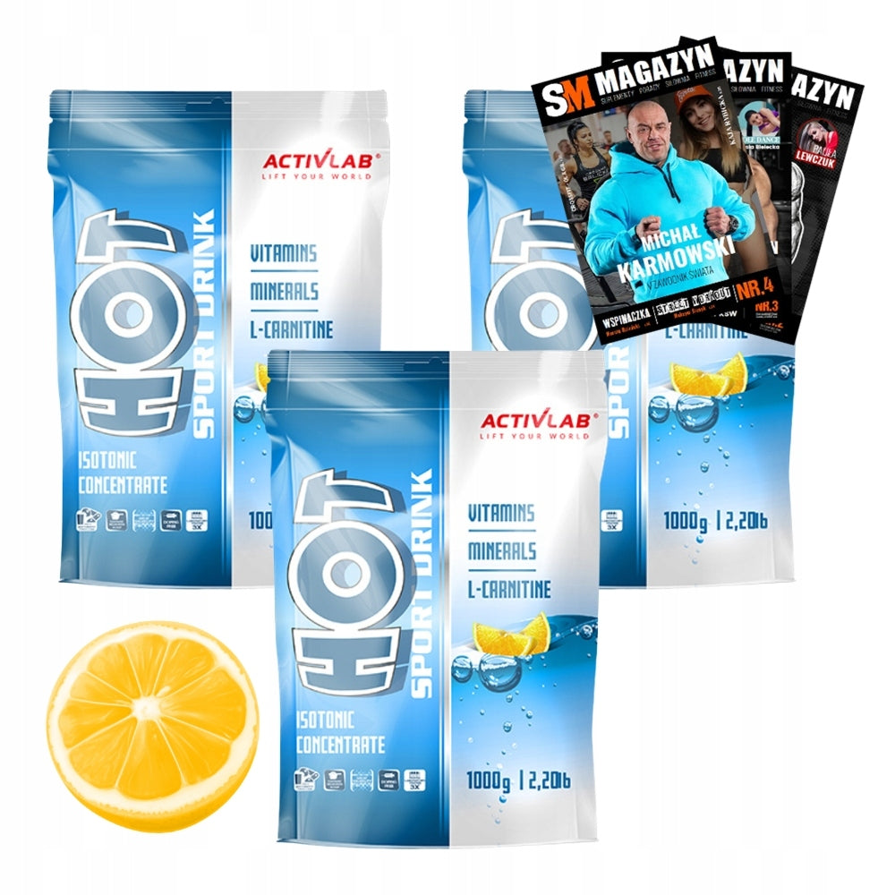 ACTIVLAB SPORT DRINK HOT 1KG CARNITINE CARBS