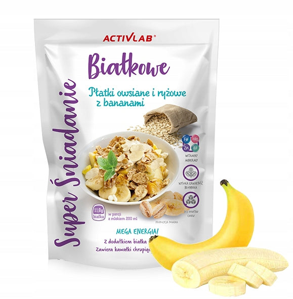 ACTIVLAB SUPER BREAKFAST PORRIDGE+R 300G BANANA Medical device no