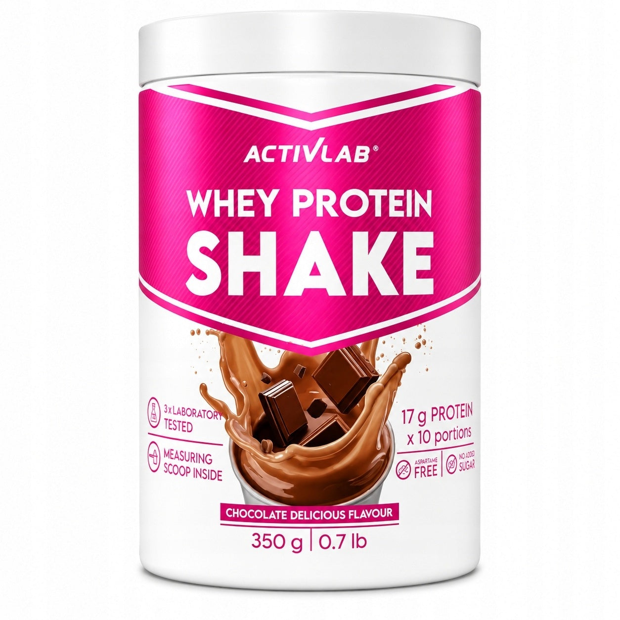 ACTIVLAB Whey Protein Shake Protein Conditioner Chocolate 350g Expiration date not specified