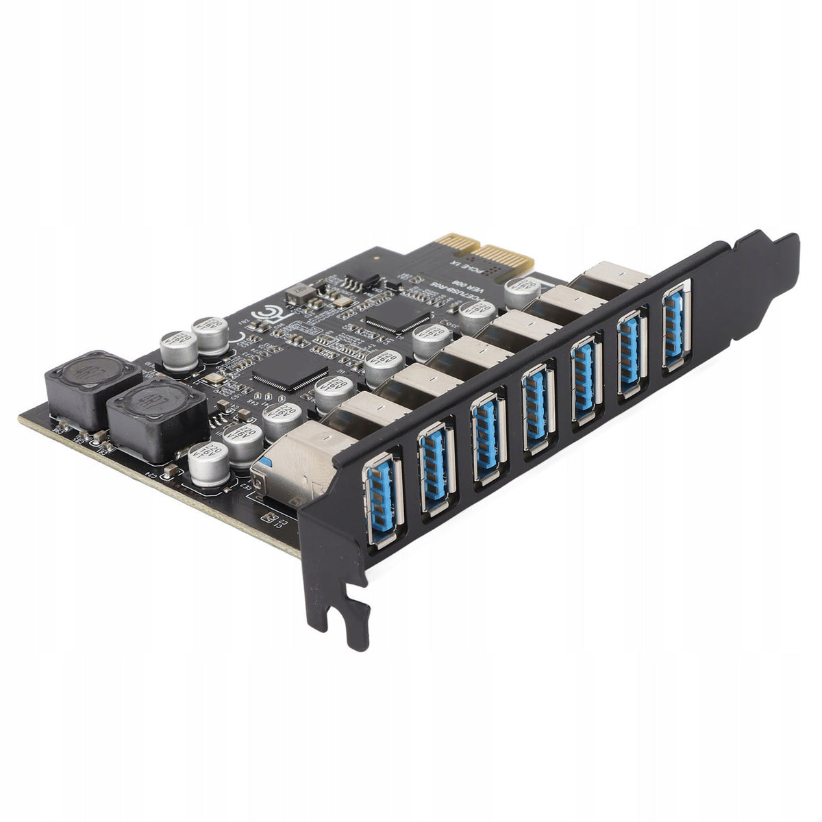 ADAPTER CARD FOR COMPUTER PC PCI PCIE FOR 7 USB 3.2 PORTS Packaging status original