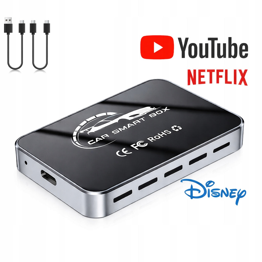 ADAPTER MODULE CarPlay Android Auto 13 YouTube Netflix HDMI Wireless